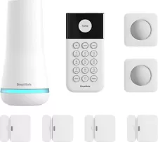 SimpliSafe - Indoor Home Security System (White, 8 Piece)