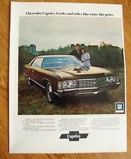 1971 Chevrolet Caprice Ad Looks Rides Twice the Price