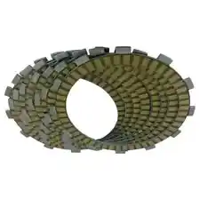 8Pc Friction Clutch Plates For Kawasaki Voyager 1300 ZN1300 VN1500 Vulcan 1500 (For: Kawasaki Voyager 1300)