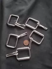 5 ex large Metal Roller Buckles for Belts Bags Straps clearance sale LAST 1