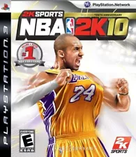 NBA 2K10 For Playstation 3 PS3 Basketball