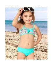 Hello Kitty Little Girls Sweet Dreams Bikini Set Youth Sizes Girls 4 5/6 6X 6598