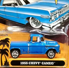 Johnny Lightning 55 1955 Chevy Cameo Pickup Truck Scrapin' Lowrider Chevrolet