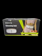 OWAYS Slimming Belt Weight Loss Machine for Women Adjustable Vibration Massage