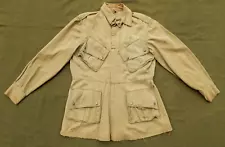 WWII U.S. Army, Paratrooper Jacket, M-1942, Guaranteed 100% Original, Med. Size