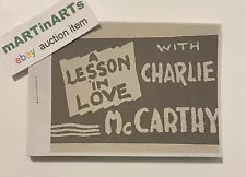 Tijuana Bible, Reprint, A Lesson in Love with Charlie McCarthy