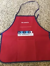 New Lowes Kids Apron DIY -U Workshops