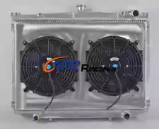 Radiator+Shroud+Fans FOR Nissan D21 Pathfinder Pickup E LE SE XE L4 V6 86-97 MT (For: 1989 Nissan Pathfinder)