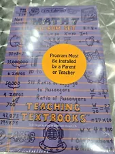 Teaching Textbooks Math 7 CD-Rom Set