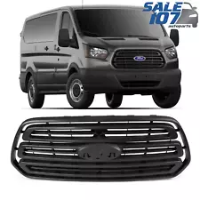 For 2015-2019 Ford Transit-150 250 350 Grill W / Camera Hole Front Bumper Grille (For: 2018 Ford Transit-250)