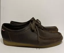 Clarks Original Women’s Dark Brown Leather Wallabees 9.5 M