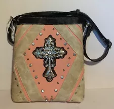 Women's purse with CROSS - new