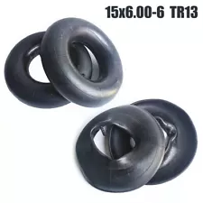 4PACK 15X6.00-6 Tire Inner Tube TR13 Valve for Lawn Mower ATVs Go-Karts