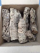 4# Box of Large Cork Bark Flats - REPTILE - PLANTS BROMS ORCHIDS