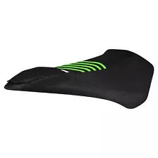 2011-2018 Yamaha APEX SE XTX Snowmobile Seat Cover all BLACK/FLO GREEN rib #419