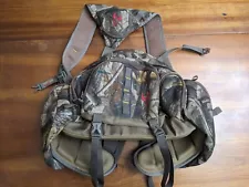 Badlands Monster Fanny Pack in Realtree Hardwoods Camo Hiking Hunting Pockets