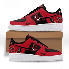 Deadpool Movies Fans Gift Air Forcee 1 Shoes Sneaker