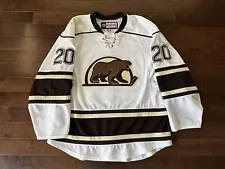 Hershey Bears Liam O’Brien CCM Edge 2.0 MIC Authentic 2016 3rd Jersey Size 56