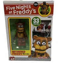 Five Nights at Freddy’s Nightmare Withered Freddy W/ Party Wall Construction Set