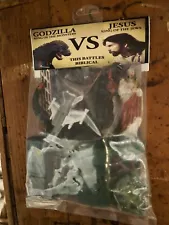 Godzilla King Of The Monsters VS Jesus King Of The Jews Action Playset