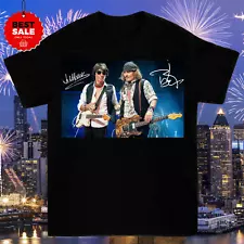 Jeff Beck and Johnny Depp Signature T Shirt PRINT S-4XL EE876