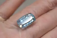 18.4 ct Natural Aquamarine Loose Gemstone for Ring USA seller