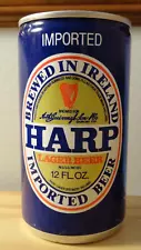 HARP BEER ALUMINUM CAN STAY TAB 12 Ounce Harp Brewery "IRELAND"