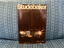 1964 Studebaker Deluxe Original Sales Brochure Avanti Hawk Lark Daytona Cruiser