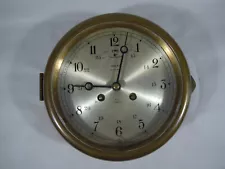 VINTAGE-SALEM SHIPS BELL/Manual Wind/8Day 7Jewels Clock/GERMANY/RUNS/LOOK!!