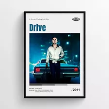 Drive Movie Poster Print, Wall Art - Unframed