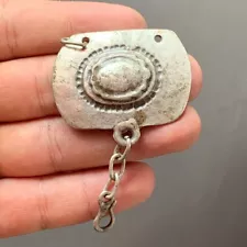 Ancient Pendant Amazing Necklace Silver Amulet