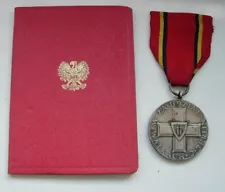 POLISH POLAND SOVIET WWII Victory over NAZI GERMANY, Berlin medal + document