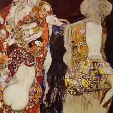 GUSTAV KLIMT ARTIST OIL PAINTING