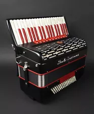 Paolo Soprani piano accordion limited edition, 96 bass, 37 keys, 4 voice musette