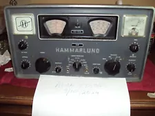 HAMMARLUND HQ-110A HF/VHF HAM RADIO RECEIVER