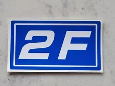 2F Sticker for your Land Cruiser FJ40 FJ45 FJ55 valve cover