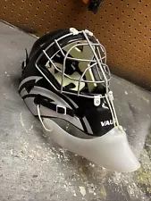 Vaughn Pro Hockey Goalie Mask Helmet Appears To Be Adult L/XL