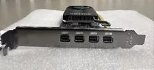 NVIDIA Quadro P1000 - 4GB Professional Video Graphics Card - Small Form Factor