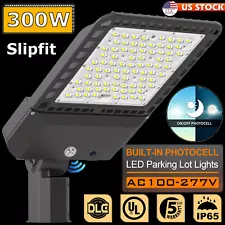 200W 300W Watt LED Street Lights Commercial Outdoor Area Security Road Lighting