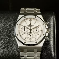 Audemars Piguet Royal Oak Chronograph ‘Kasparov’ 39mm White Dial