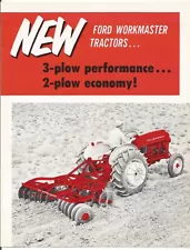 Original Ford 621 631 641 651 661 741 Workmaster Tractors Sales Brochure AD-6690