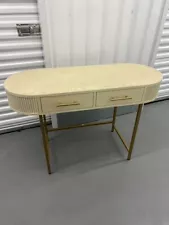 desk with drawers white