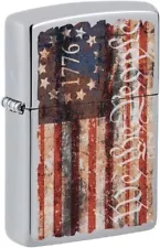 Zippo Lighter- Personalized for US We The People 1776 American Flag 49779