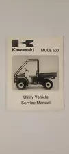 Kawasaki Mule 500 Service Manual 99924-1146-02