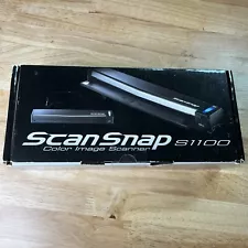 Fujitsu ScanSnap S1100 Color Image Scanner, For Windows & Mac, New Never Used.