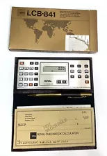 Royal LCB-841 Electronic Pocket Checkbook Calculator