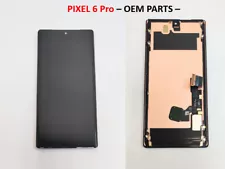 Google Pixel 6 Pro - OEM Parts - LCD Screen - Housing Frame - Camera - Excellent