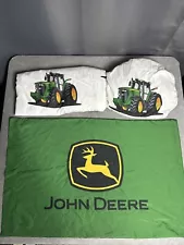 New ListingJohn Deere Twin Bed Sheets Fitted & Flat Sheets With Pillow Case