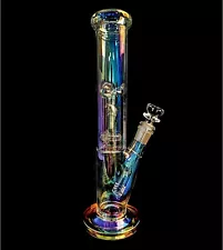 12 Inch Heavy Glass Bongs Percolator Water Pipe Smoking Hookah 14mm Bowl Thick