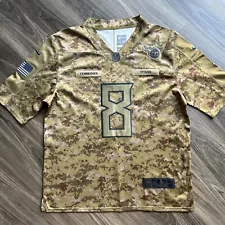 Nike On Field Marcus Mariota Tennessee Titans Digital Camo Jersey Men’s Large